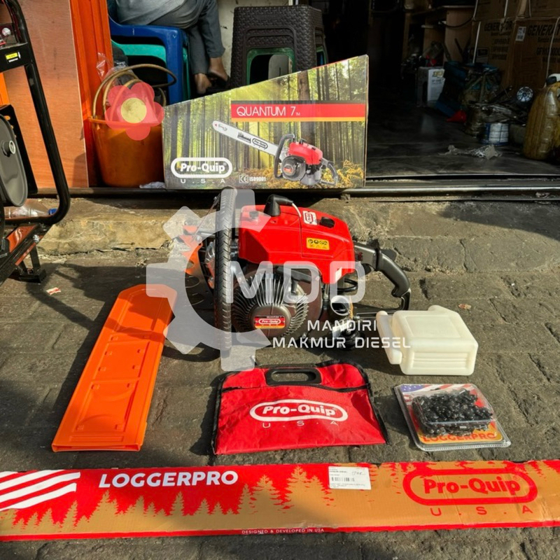 Quantum 7 Pro-Quip MESIN CHAINSAW PROQUIP QUANTUM 7 BAR 36 INCH MESIN GERGAJI POTONG PRO QUIP QUANTU