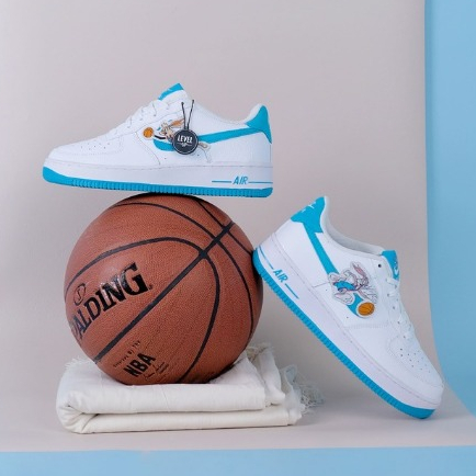 Space Jam x Nike Air Force 1 Low Hare 100% Original