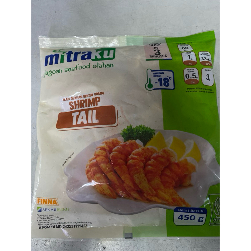 

Mitraku Shrimp Tail 450g