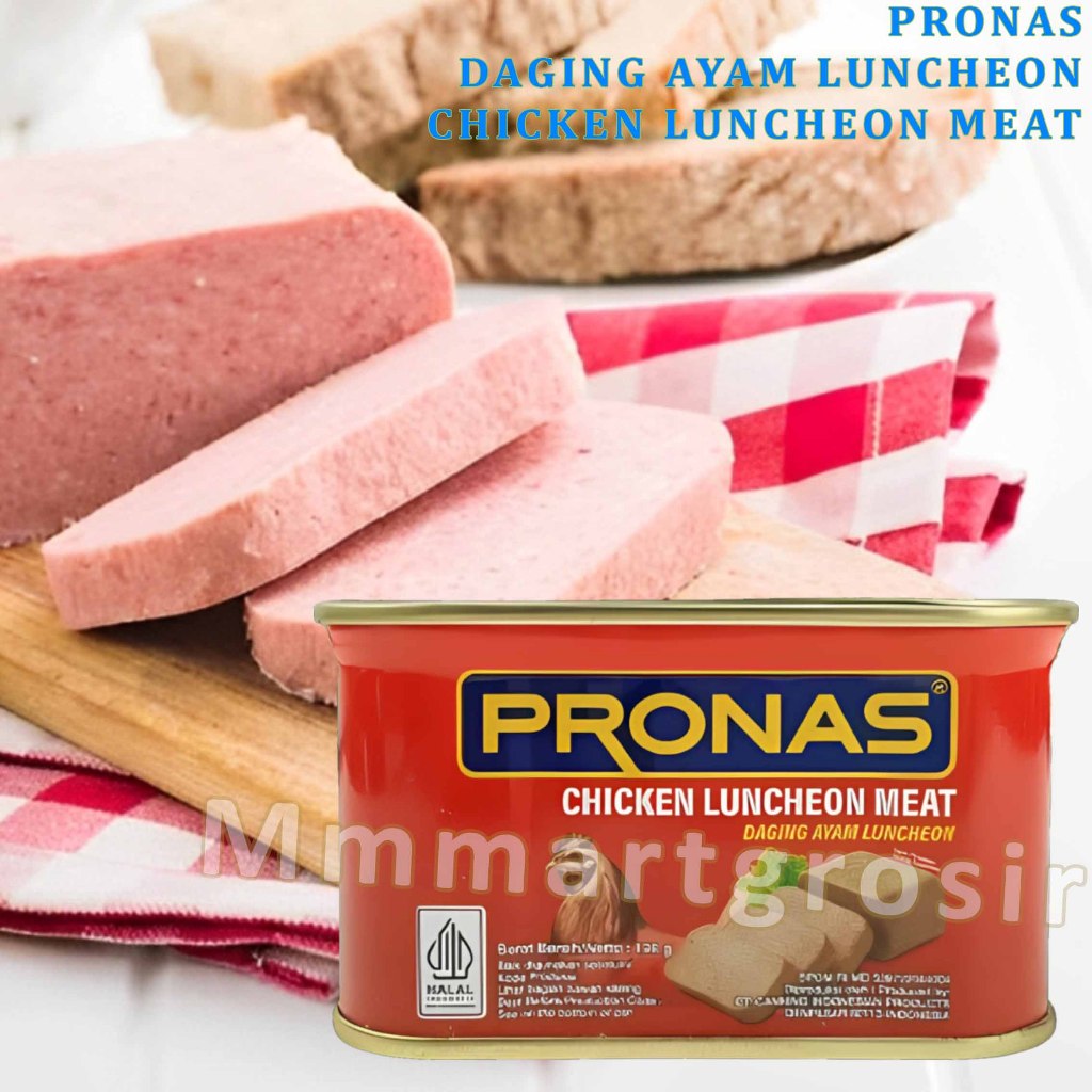

Pronas / Daging Ayam Luncheon / Chicken Luncheon Meat / 198gr