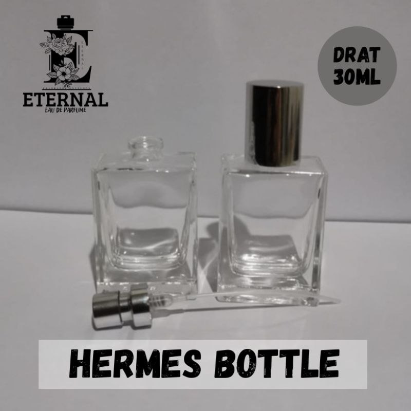 BOTOL PARFUM HRMES 30ML SPRAY | BOTOL PARFUM DRAT | BOTOL PARFUM 30ML - Botol Kosong - Botol Parfum 