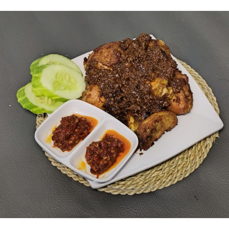 

Ayam Negri Bumbu Kacang - 5 Potong - Sambal Trasi