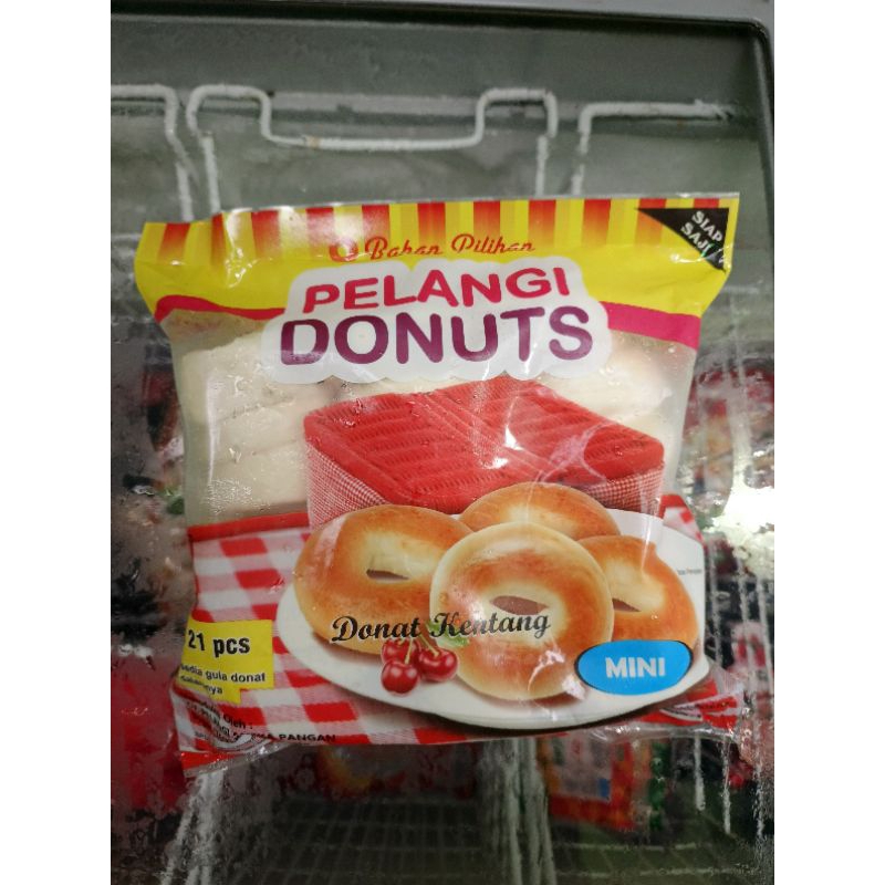 

pelangi donuts kentang