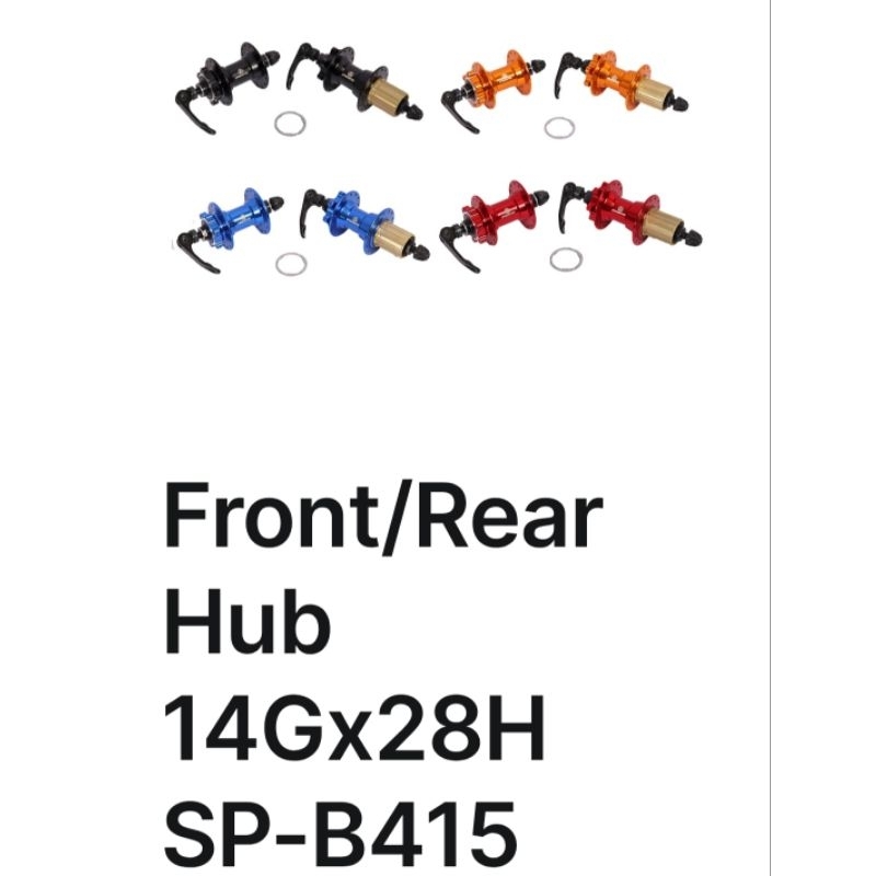 Hub Freehub Discbrake Sepeda Federal Mtb Bmx Balap Fixie Lubang 28 H Bos 28H B415 disc brake cakram 