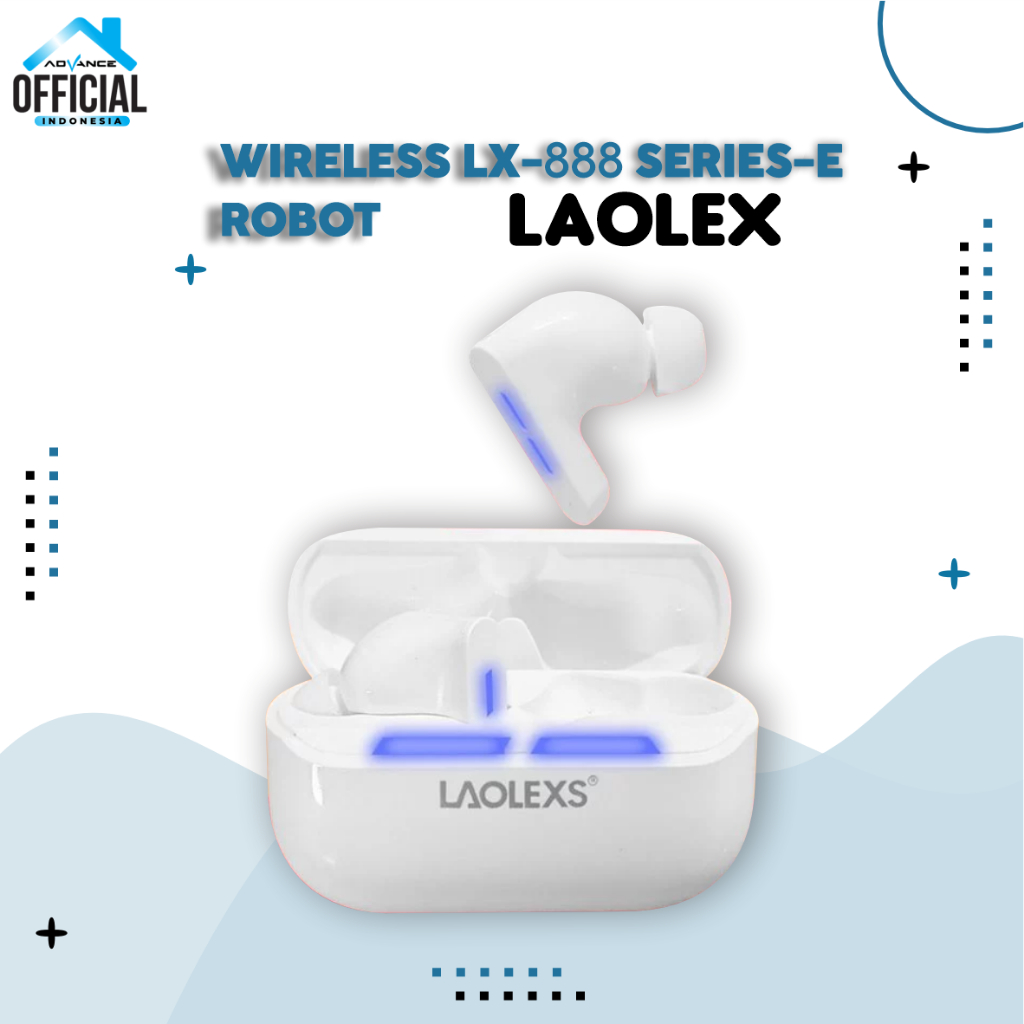 LAOLEXS H/F TWS BlUETOOTH LX-888 SERIES E ROBOT NEW ARRIVAL