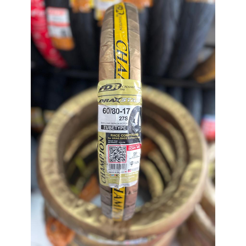FDR TT DRAXSTAR BAN MOTOR NON TUBLESS CHAMPION RING 17