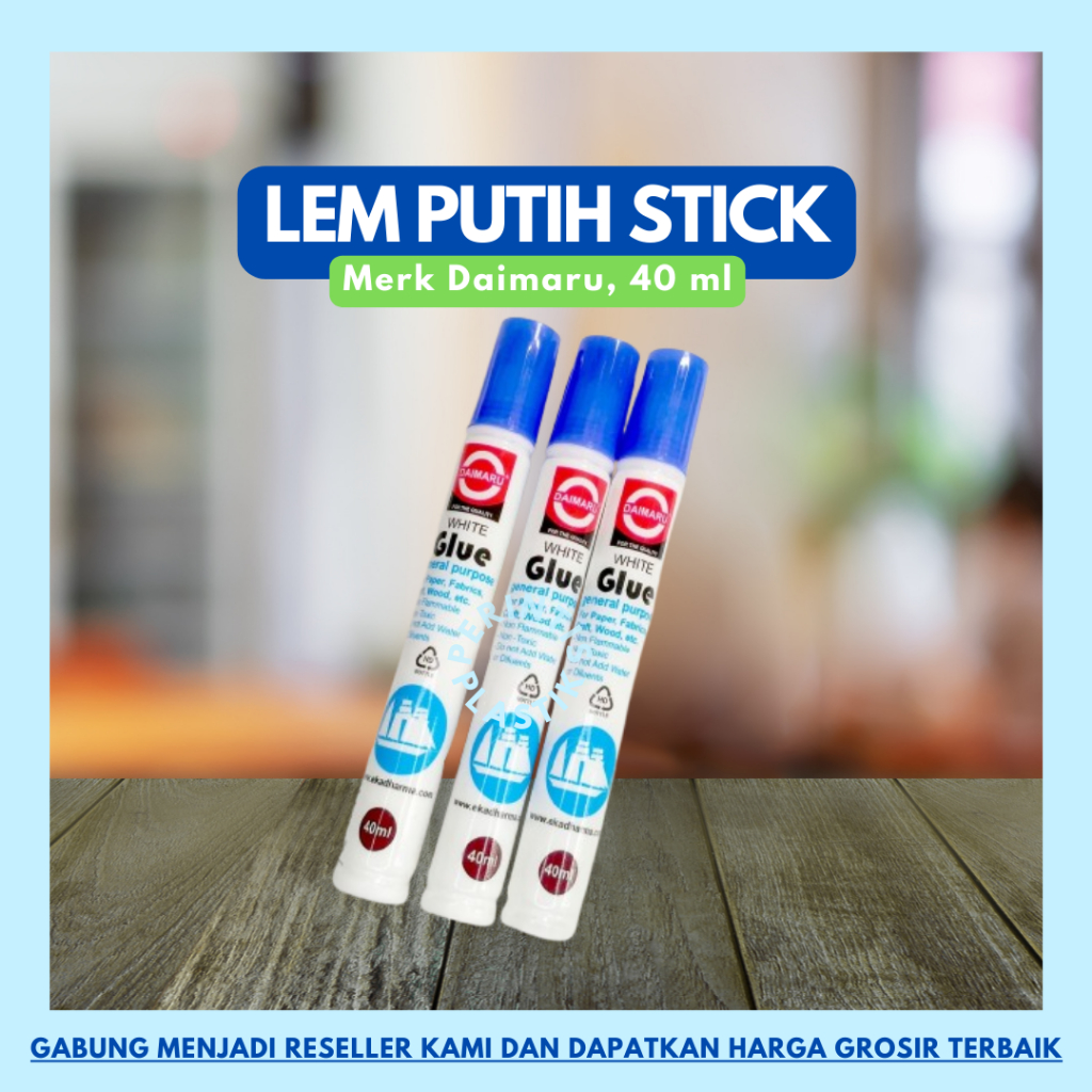 

Lem Putih Cair 40ml/Lem Kertas/