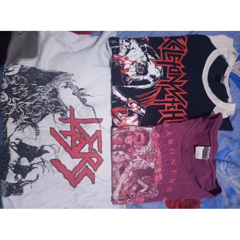 Skeleton Witch Baroness Tears kaos band second bekas murah ambil semua
