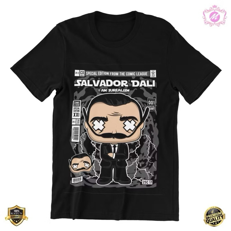 KAOS/DISTRO GANGSTER SALVADOR DALI I AM SUREALISME