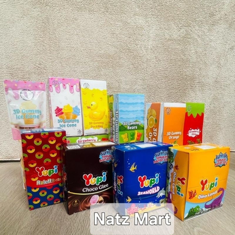 

YUPI & GUMMY World Aneka rasa 1 Box
