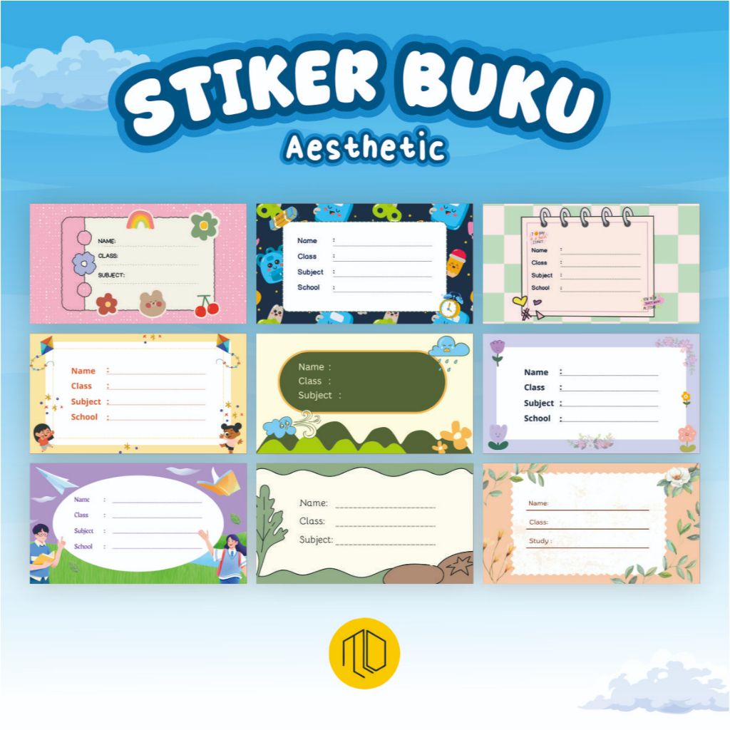 

Stiker Buku Aesthetic Isi 30 Pcs / Stiker Mapel 3 / Pelajaran Sticker Buku Nama Sekolah / Stiker Nama Buku / Stiker Nama Label Buku Tulis Sekolah Stiker Mapel Tema Anak Anak / Stiker Custom Nama Buku Sekolah Anak / Stiker Label Buku Pelajaran / Stiker