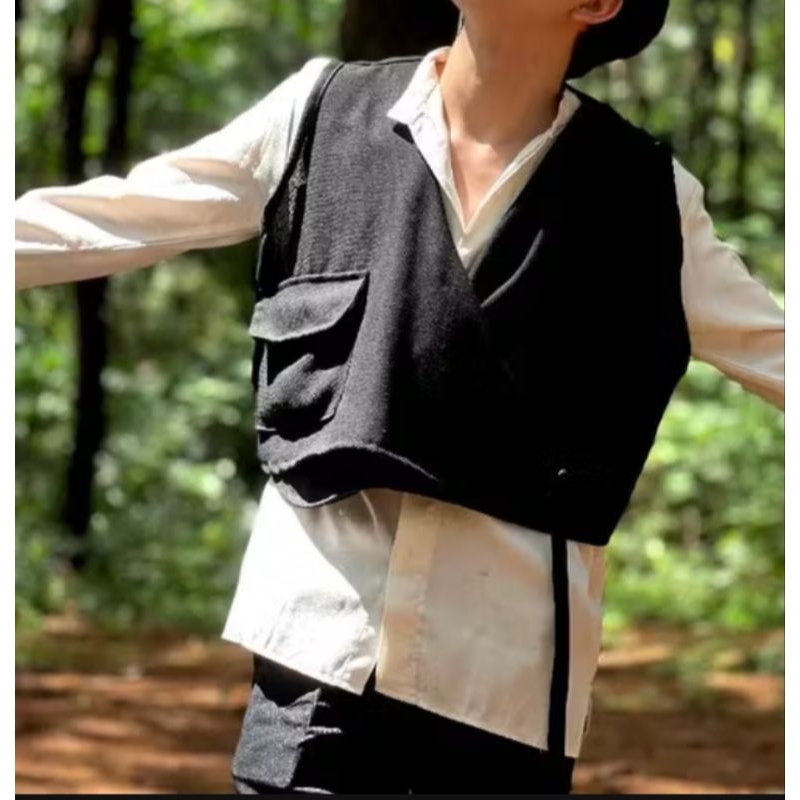 vest wanita outer Korean style  hijab bigsize jumbo besar