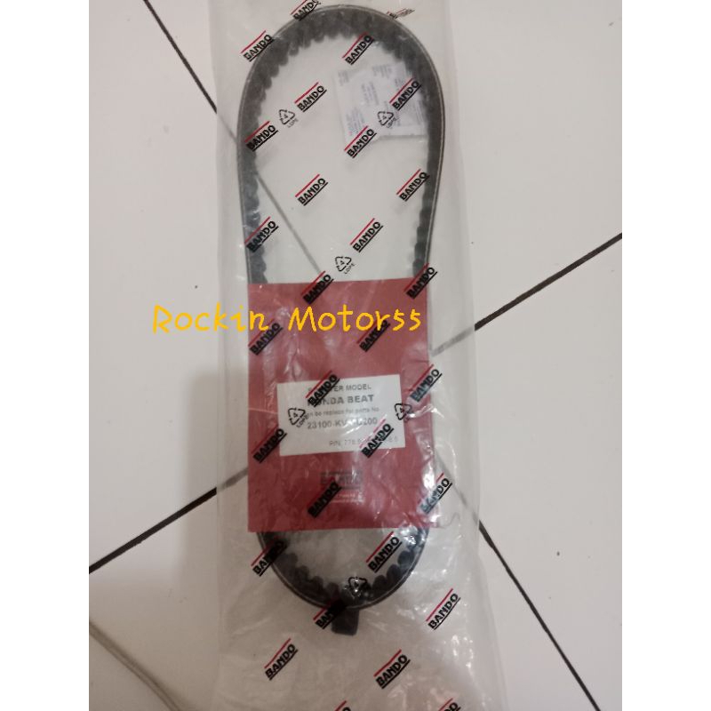 (VIRAL) Van belt V-belt BANDO kode k44 beat esp, pop, esp stater halus, scoopy esp stater halus,