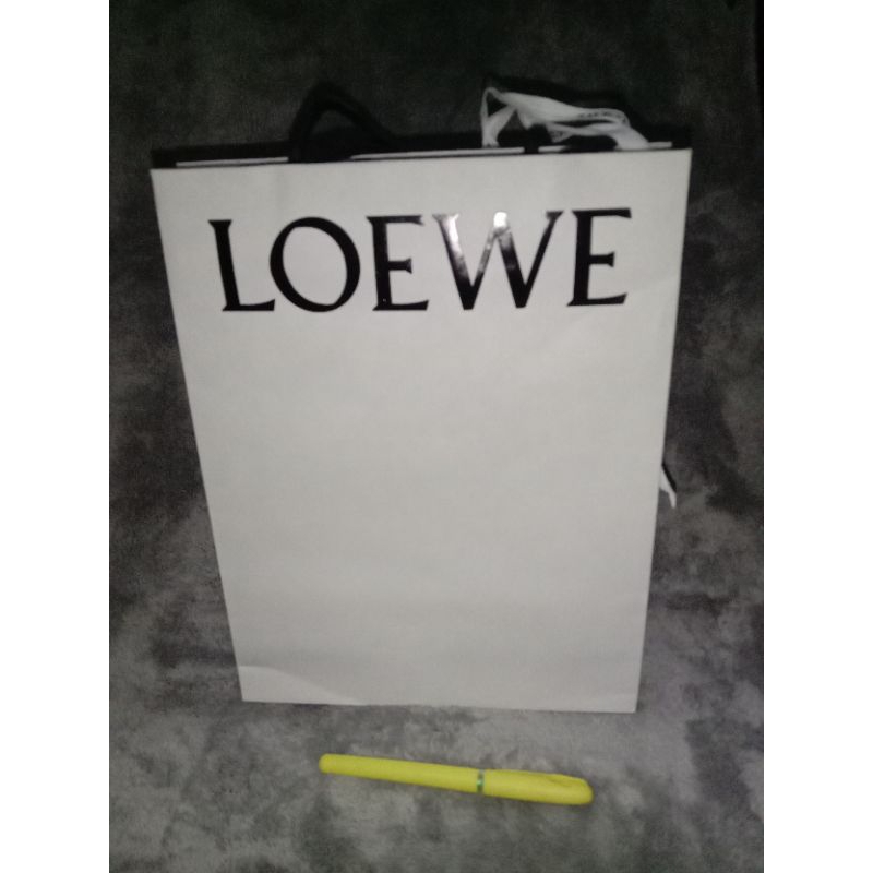 paper bag loewe 100 % original