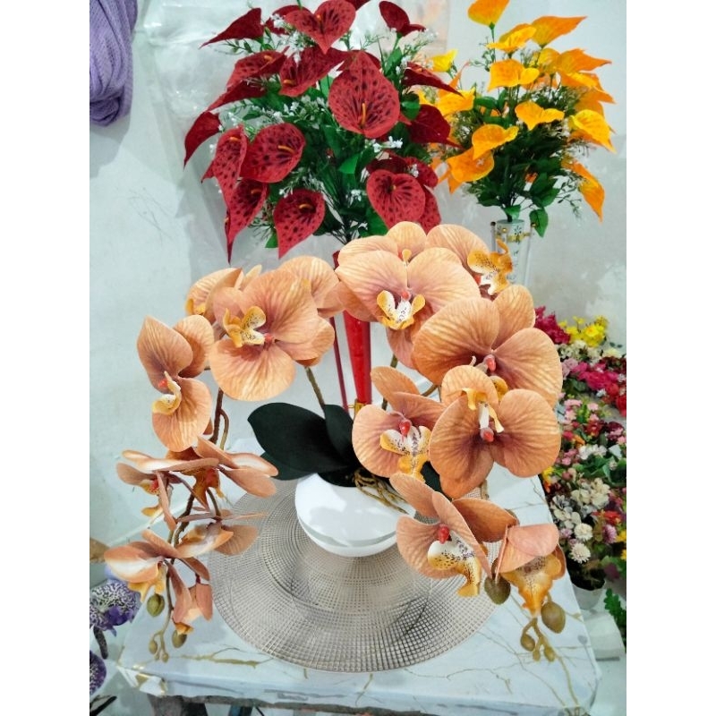 bunga anggrek latex jumbo