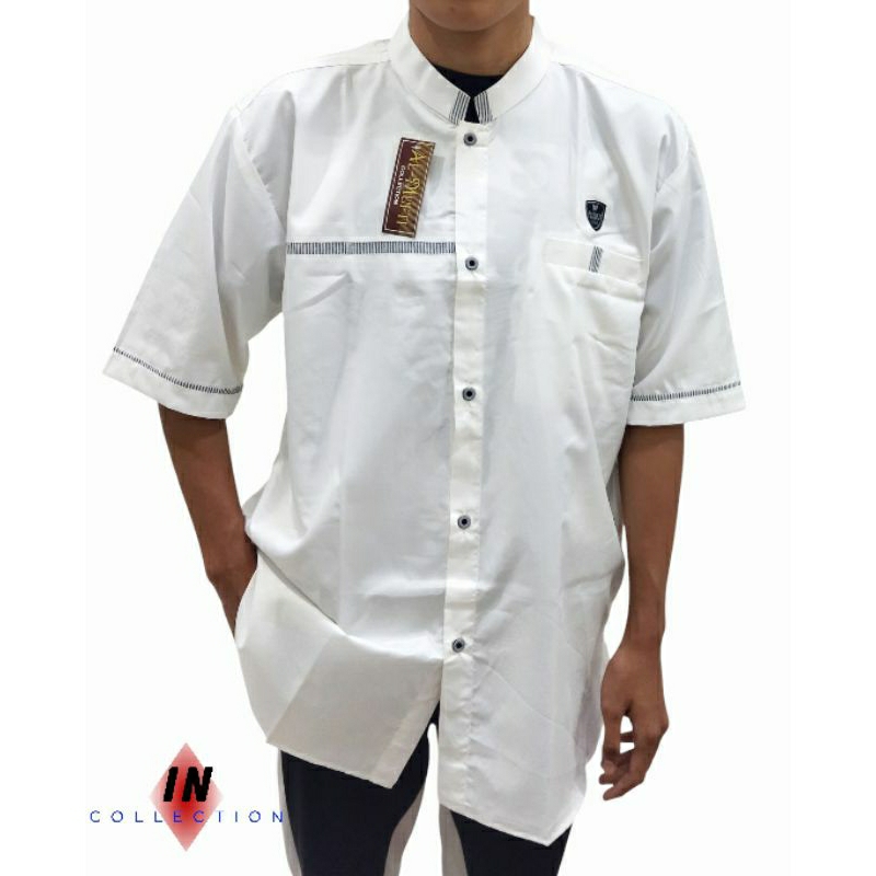 Baju koko dewasa baju koko pria koko polos baju koko lengan pendek