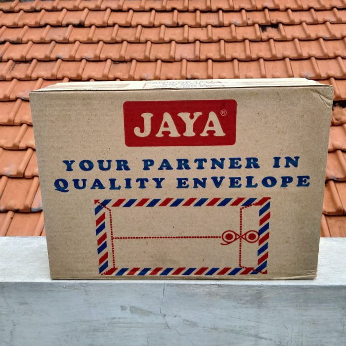 

Amplop Coklat 310 Airmail / Air Mail Tali JAYA FOLIO 25x35cm (ISI 10) +