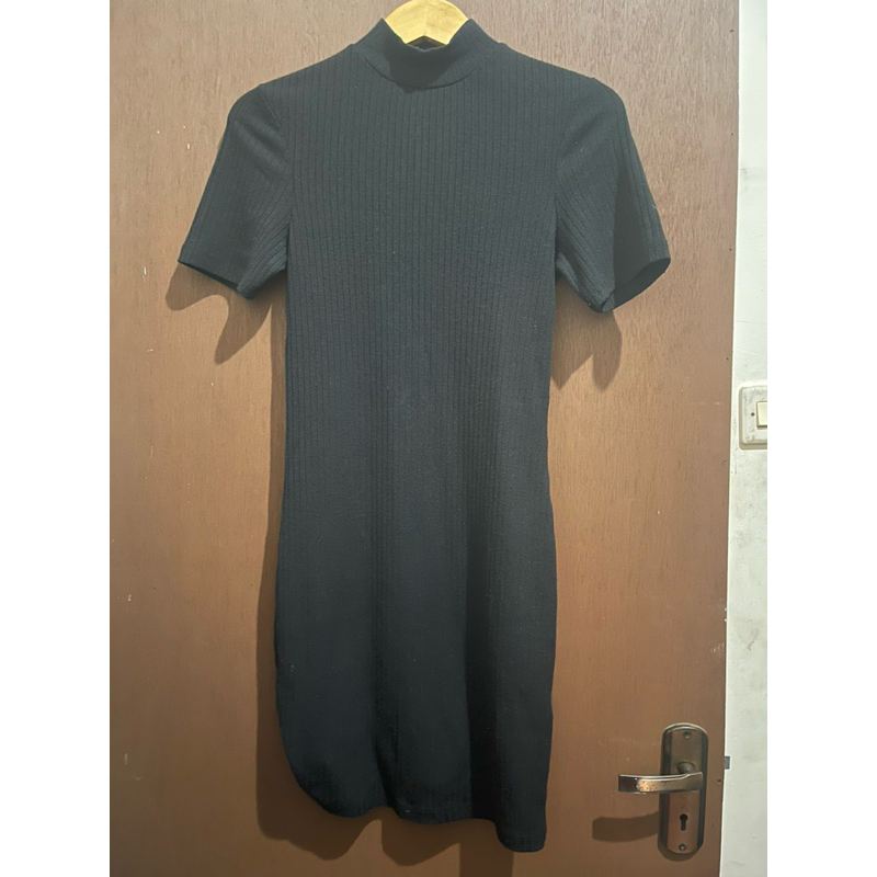 Bodycon knit dress cotton on size s preloved
