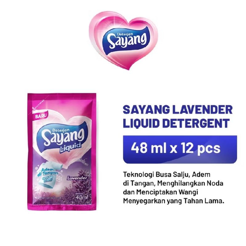 SAYANG DETERGENT CAIR SACHET