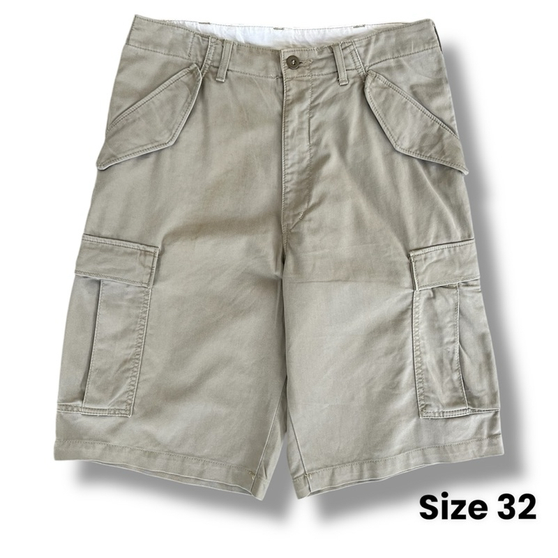 preloved alpha industries m-65 type cargo shorts