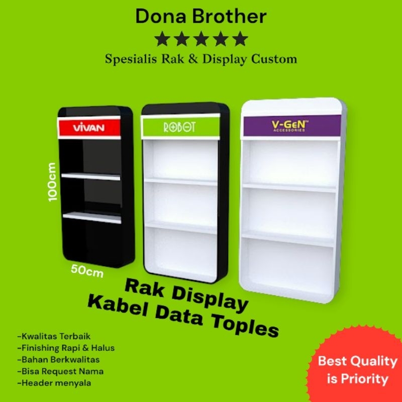 rak dinding acc hp kabel data toples