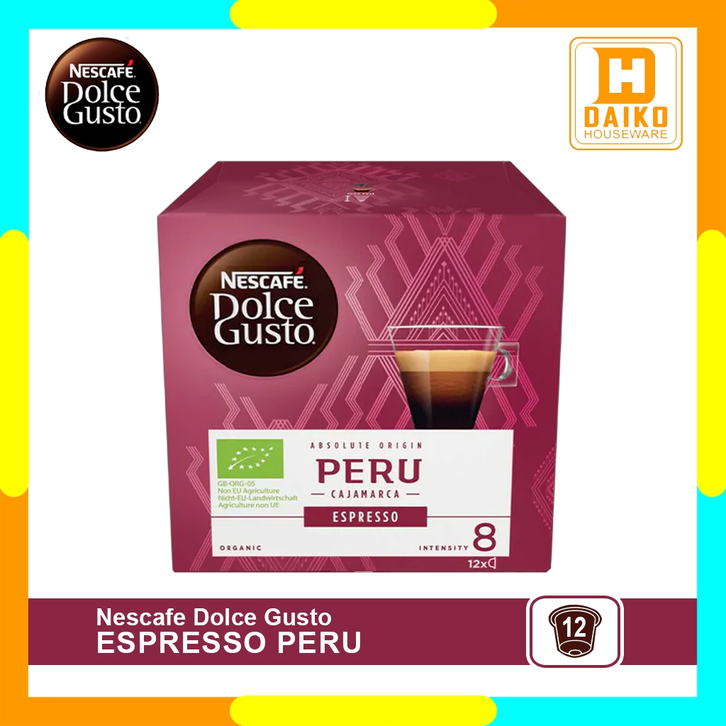 

Capsule Nescafe Dolce Gusto Espresso Peru Original Nestle - Kopi Kapsul Espreso Special Import