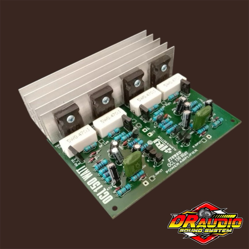 DRIVER Power 150 watt STEREO  PLUS TRANSISTOR FINAL SIAP PAKAI