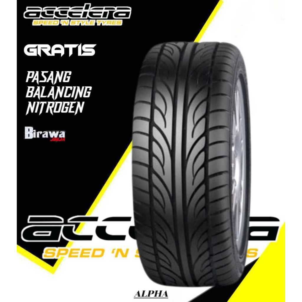 Ban Mobil Accelera Alpha 185 55 R14 Ban R14 Murah 185 55 14 ( Gratis Pasang )