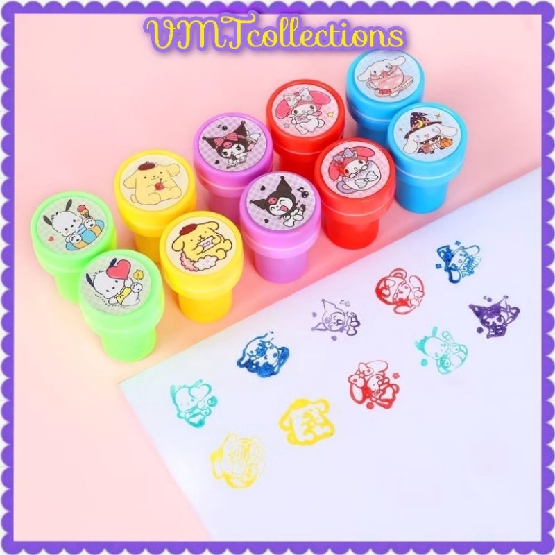 

VMT - STAMP SANRIO / MAINAN STAMP ANAK / MAINAN CAP KARAKTER