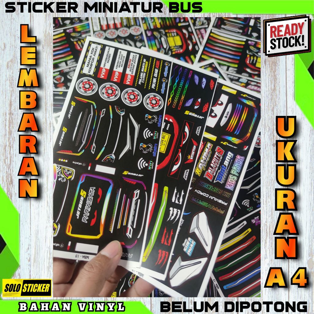 

Paket Lengkap Stiker Modifikasi Bus Miniatur Lampu jetbus5 jetbus3 SR3 JB3 RGB dan JB5 RGB