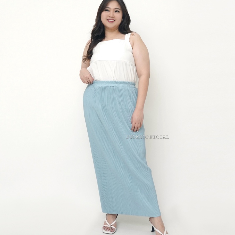 BISA COD Rok Span Jumbo Plisket Lidi  Rok Plisket Jumbo  Plisket Premium  Pleated Skirt