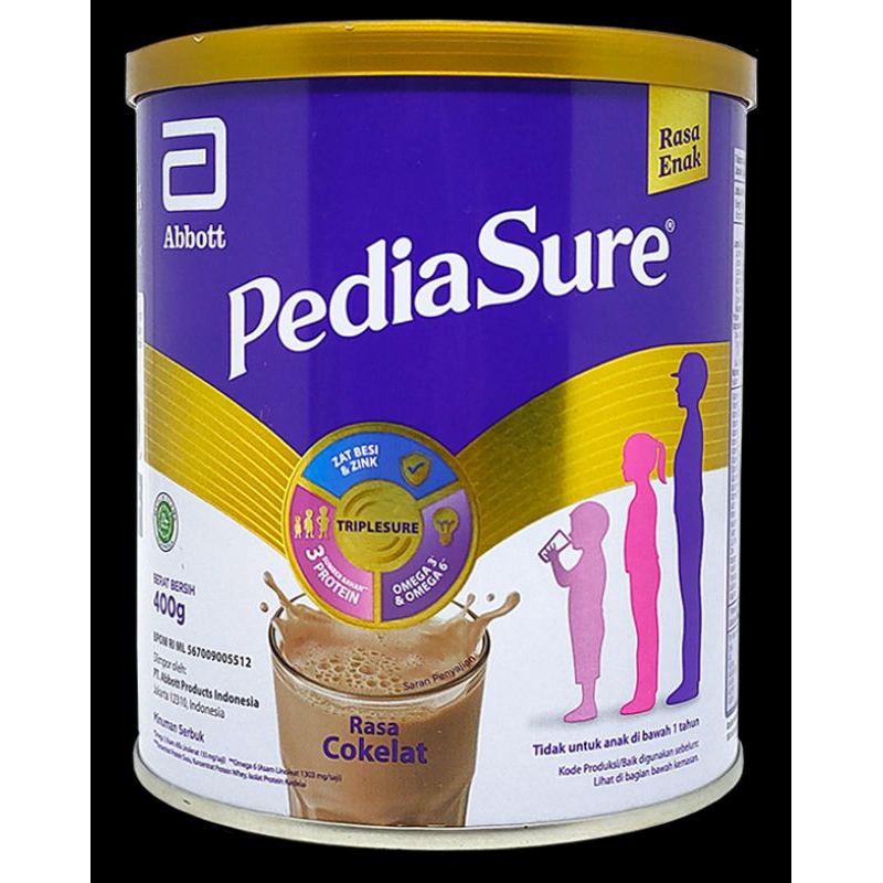 

pediasure coklat 400gram.
