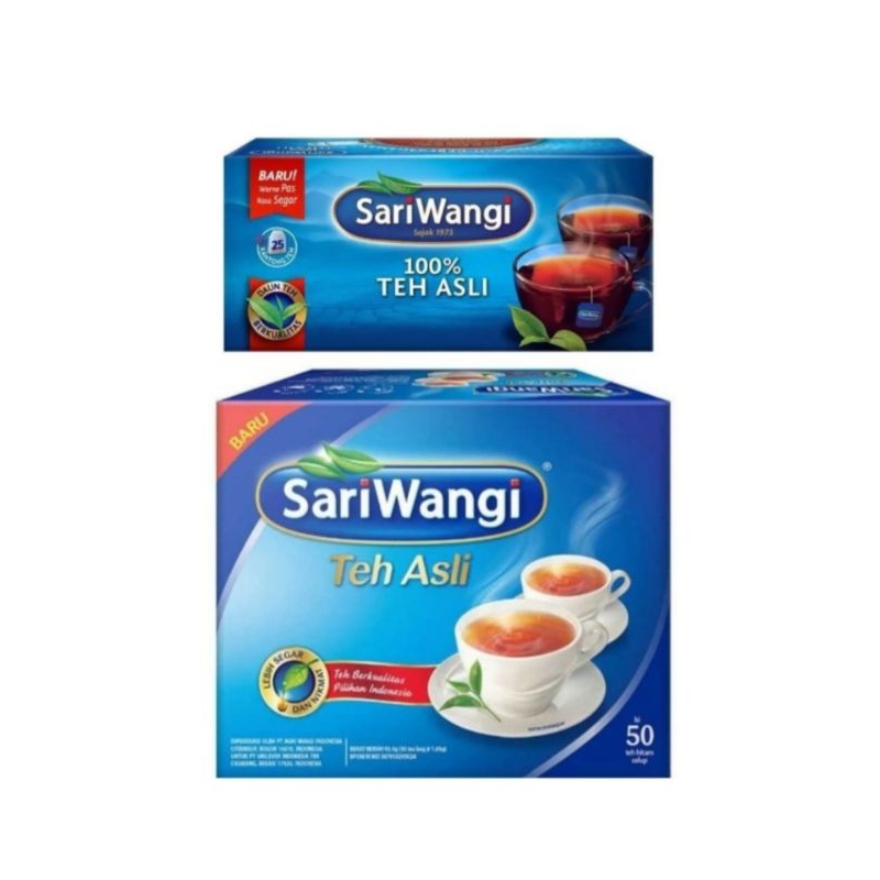 

SariWangi Teh Asli Celup [Isi 25/50]