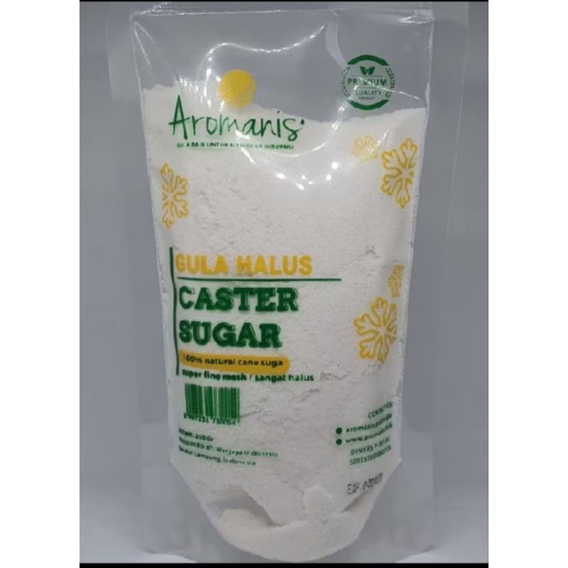 

aromanis-caster-250gr-gula halus