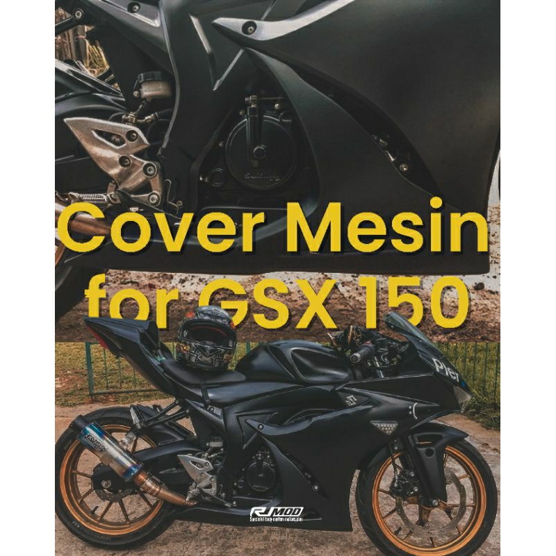 Cover mesin / undercowl for gsx 150r