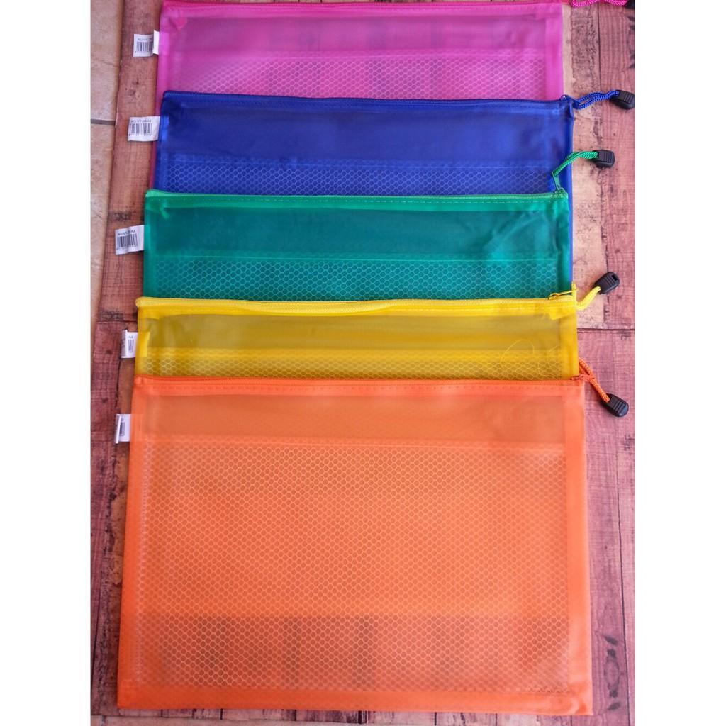 

V-tec Zipper Bag 2 Sap No.VT-ZB/A4-Orange