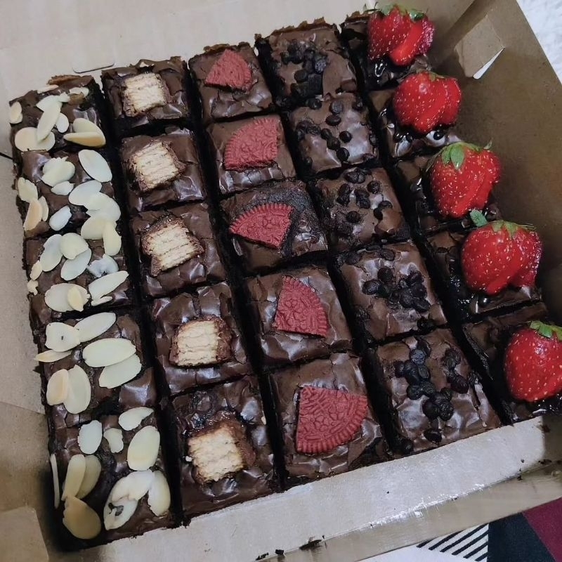 

Brownies Strawberry 20x20