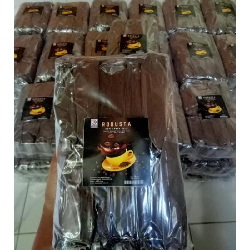 

Kopi hitam Robusta isi 10 pcs (1kg)