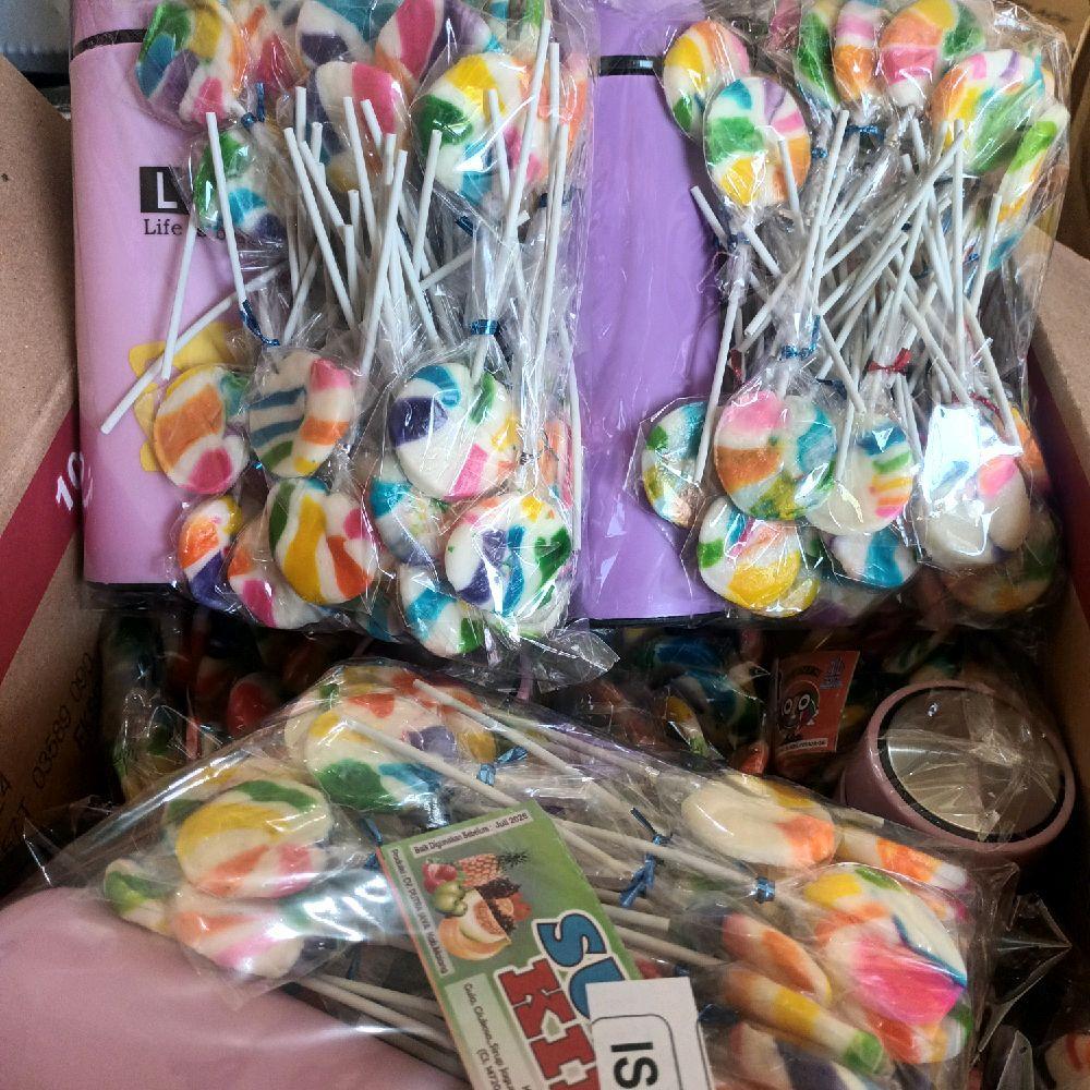 

Lolipop candy Hadiah TERMOS isi 60 pcs