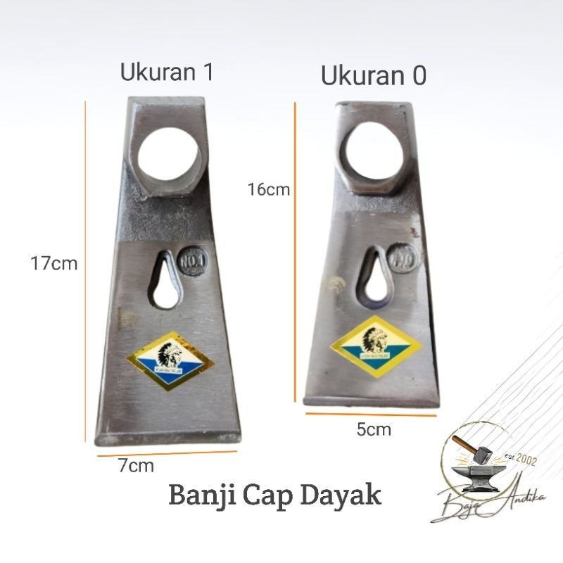 Banci Cap Dayak Palu Rimbas Cap Dayak Original