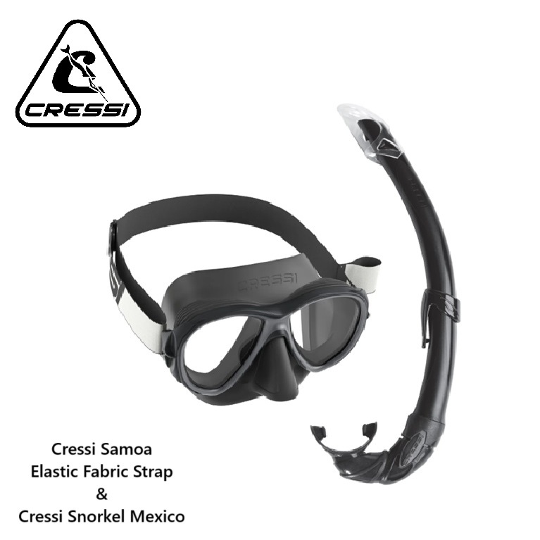 Cressi Set Snorkeling Samoa Mexico for Snorkeling / Freediving / Spearfishing