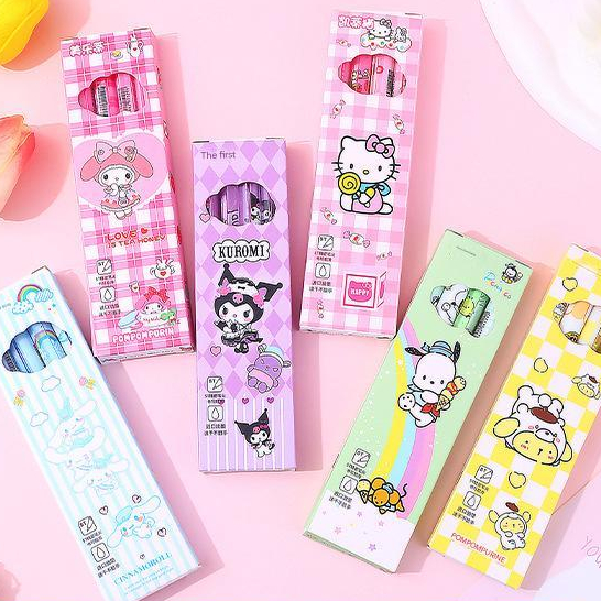 

PULPEN SANRIO ISI 4 / PULPEN MYMELODY ISI 4 / PULPEN POCHACCO ISI 4 / PULPEN POMPOM ISI 4 / PULPEN HELLO KITTY ISI 4