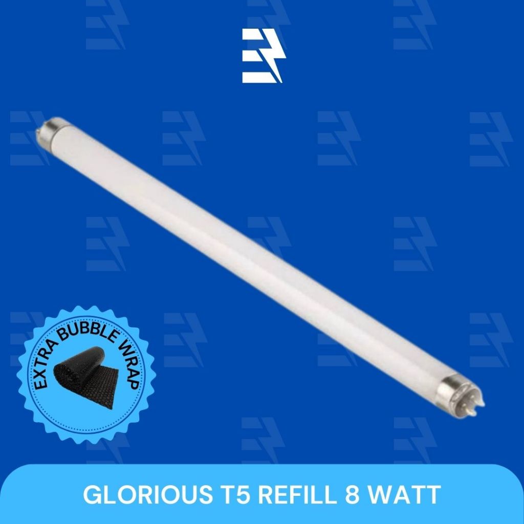 (KHUSUS EKSPEDISI)  GLORIOUS LAMPU NEON TABUNG T5 SET DAN REFILL 8 WATT 14 WATT 21 WATT 28 WATT