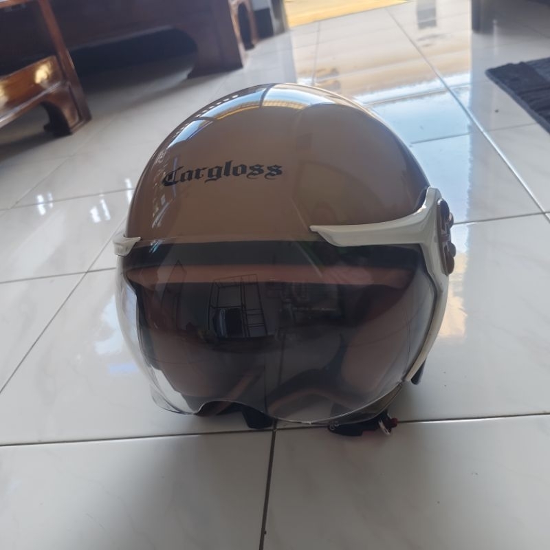 HELM SECOND SEPERTI BARU (CARGLOSS ORIGINAL)
