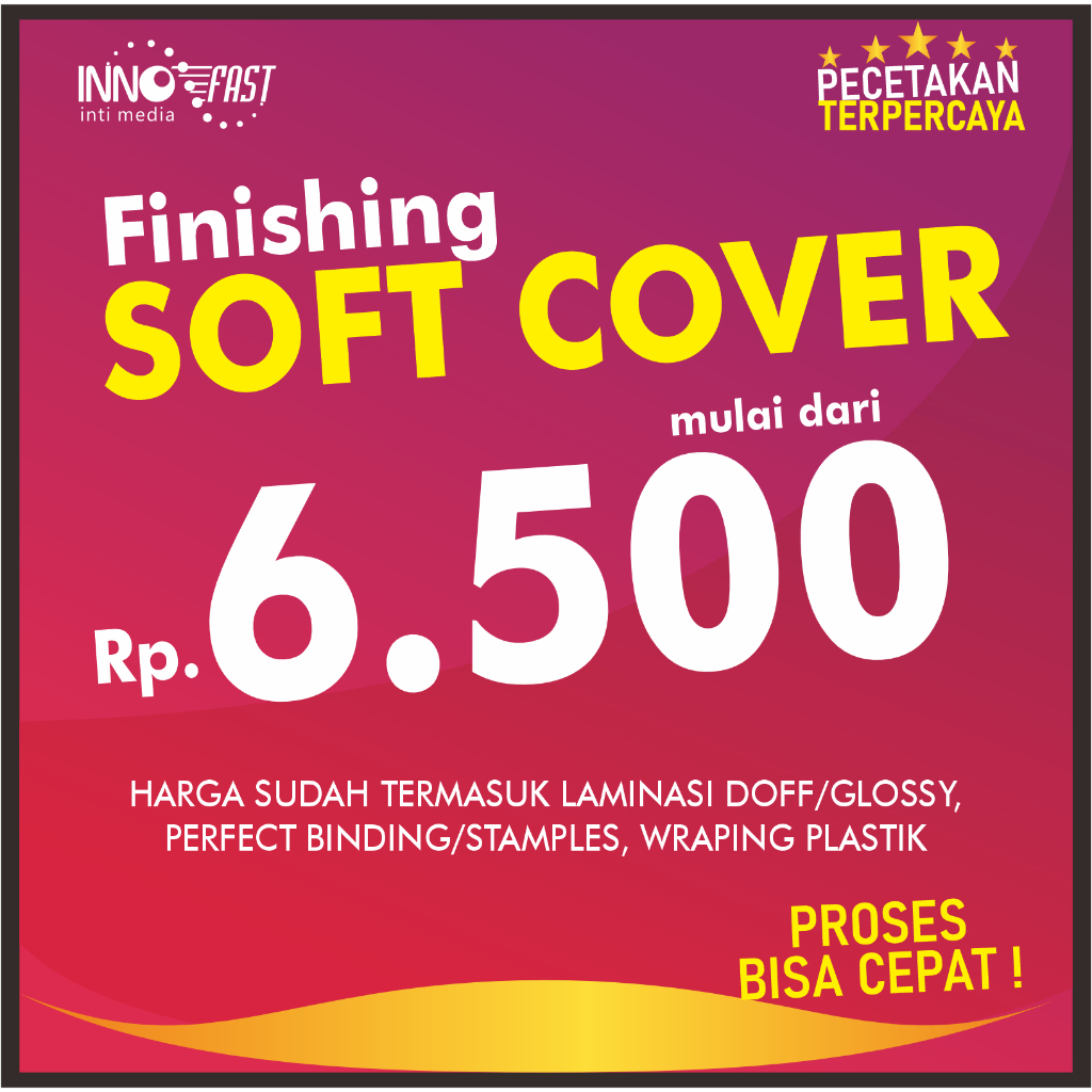 Jilid SOFT COVER BUKU & Steples