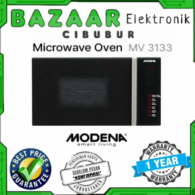 MODENA MICROWAVE OVEN MV3133 / MV 3133 / MV-3133 - 31L