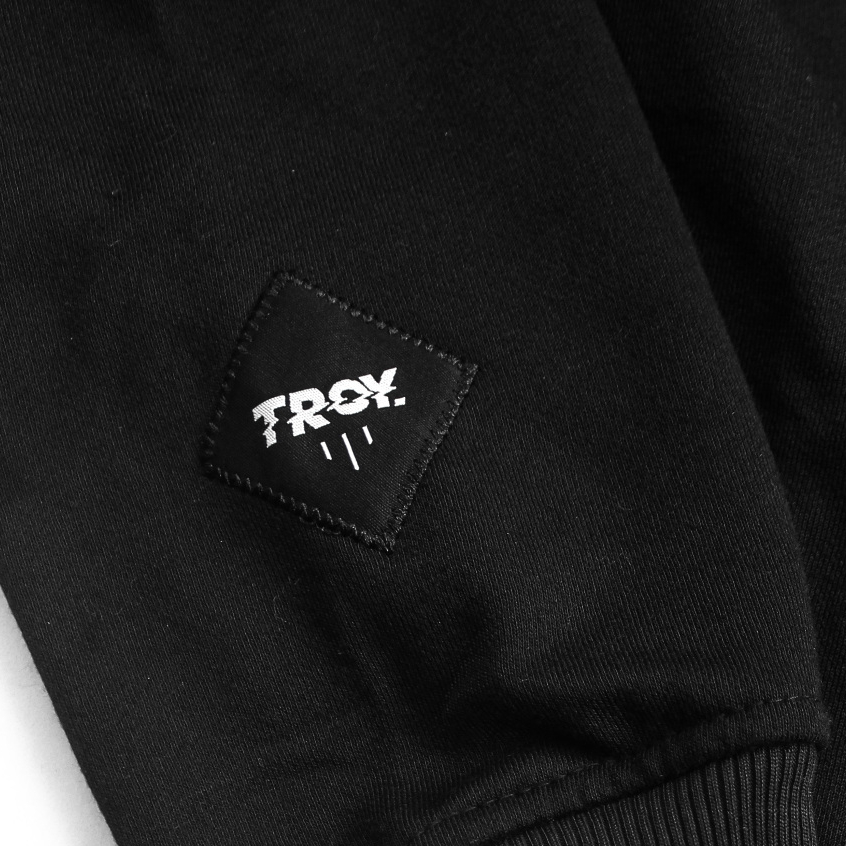 Troy Company Sweater Crewneck Black Nosferatu - Sweater Sweatshirt Hitam SW 3085