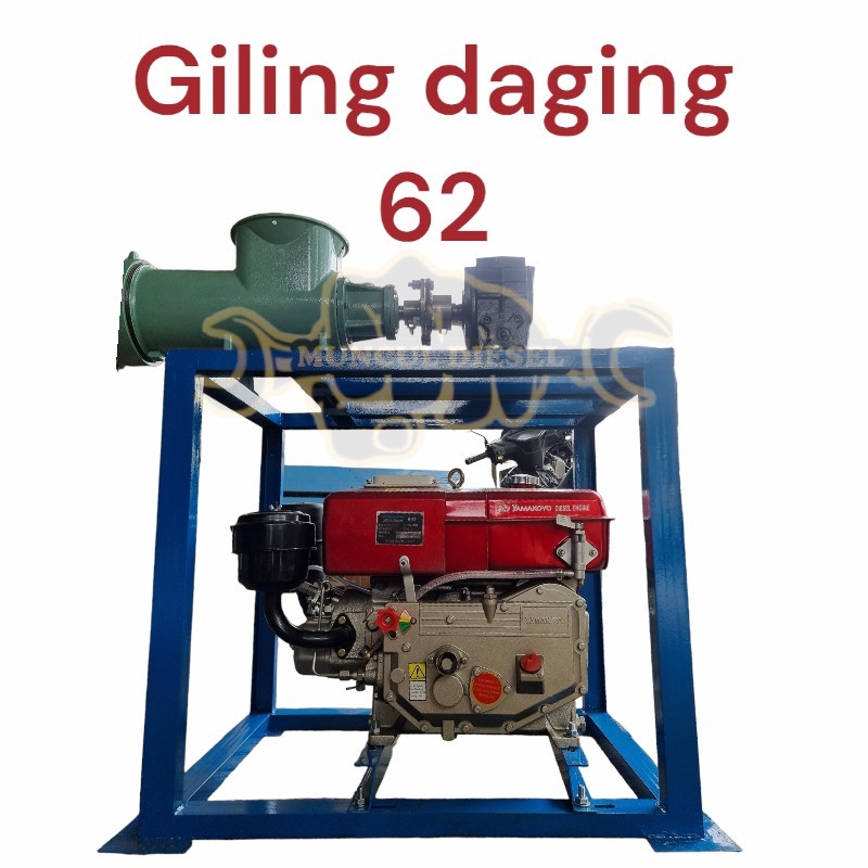 Gilingan daging Mahkota Type 62 + mesin Diesel R 180