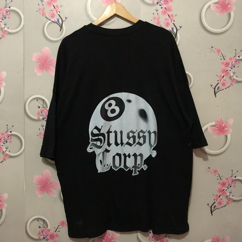 Kaos Stussy 8 ball x Born Raised Fashion