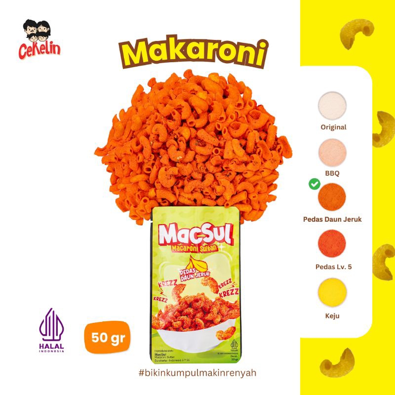 

Cekelin - Maksul (Makaroni Sultan) 50gr